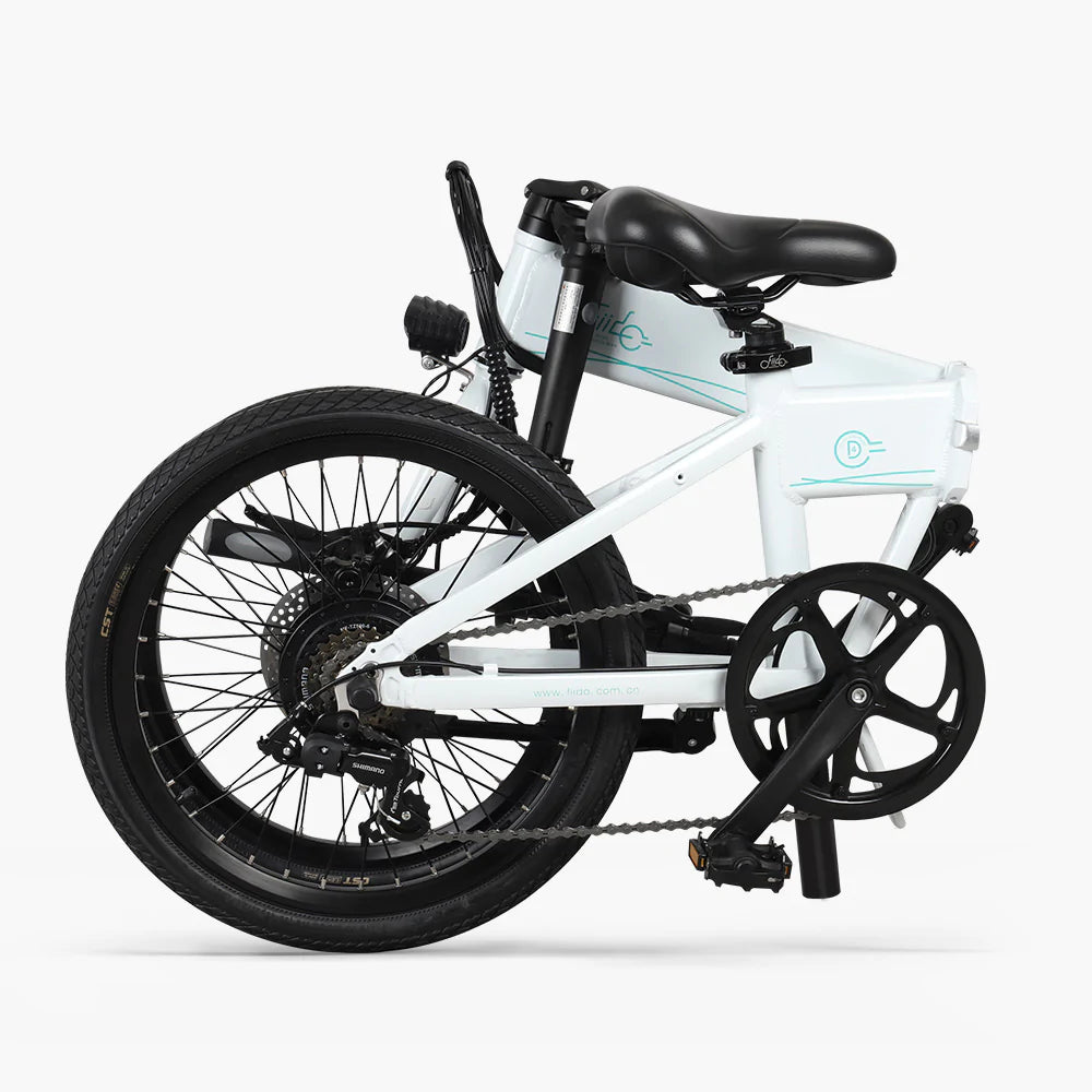Fiido D4S Folding Electric Bike black / white